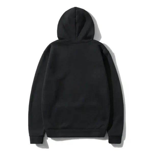 Comme Des Garcons Red heart Hoodie - Back - Black