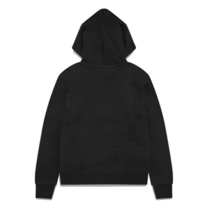 Comme des Garcons Logo Pullover Hoodie - Black - Back