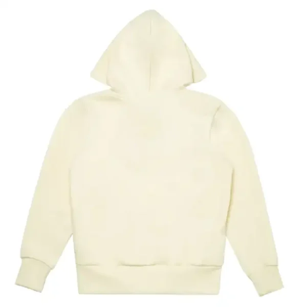 Comme des Garçons Zipper Hoodie - Back - Beige