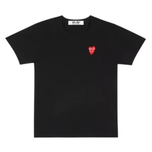 CDG Basic Red Family Heart T-Shirt - 1