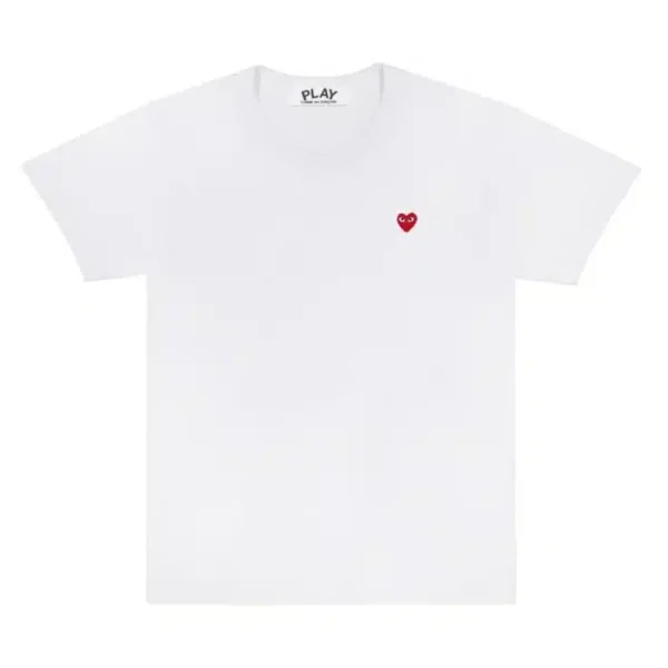 CDG Red Family Heart T-Shirt- 2