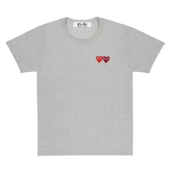 CDG Basic Two Emblems T-Shirt - 3