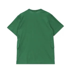 CDG-Curved-Patch-Pocket-T-Shirt-Back - 2