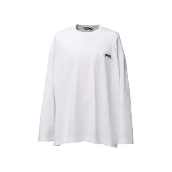 CDG Long Sleeve Small Logo T-Shirt - 1