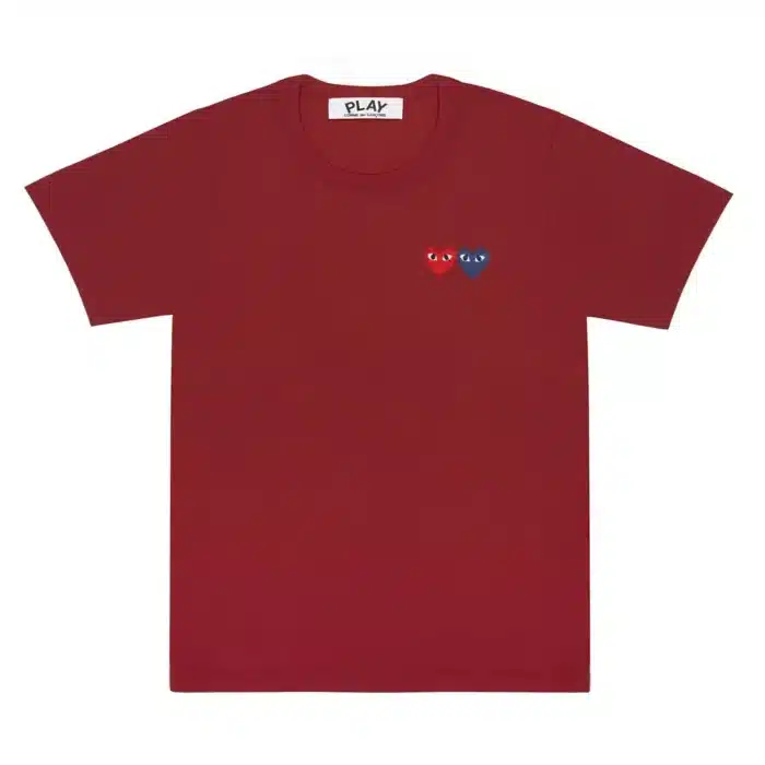 CDG Play Basic Two Emblems T-Shirt - 1