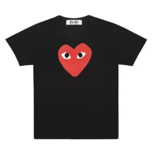 CDG Play Large Red Heart T-Shirt - 1