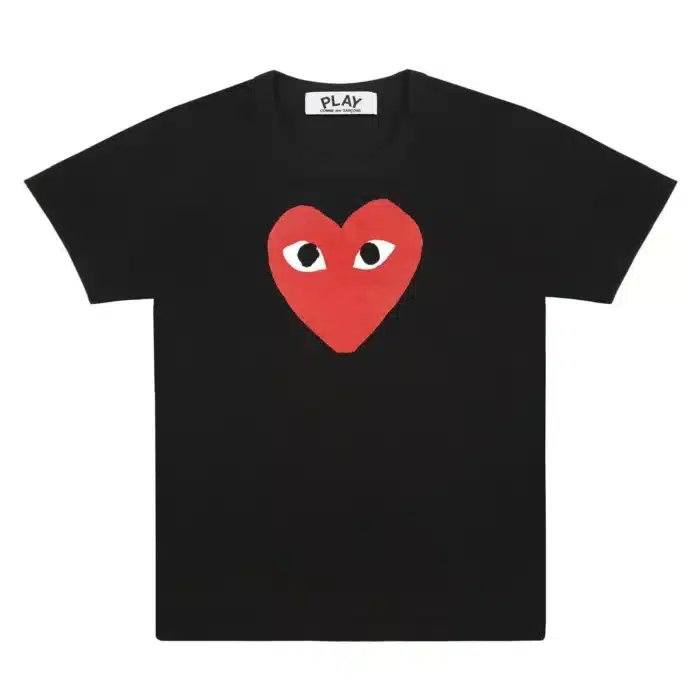CDG Play Large Red Heart T-Shirt - 1