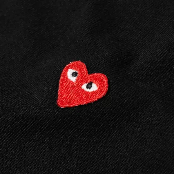 CDG Play Little Red Heart T-Shirt - 4